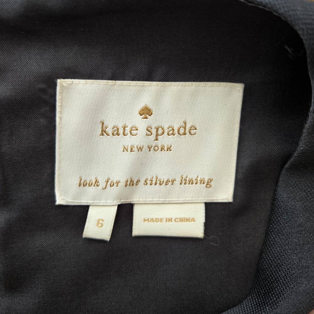 Kate Spade Black Garment